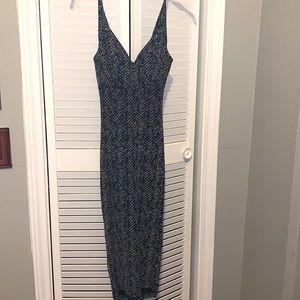 Beautiful black with glitter dress